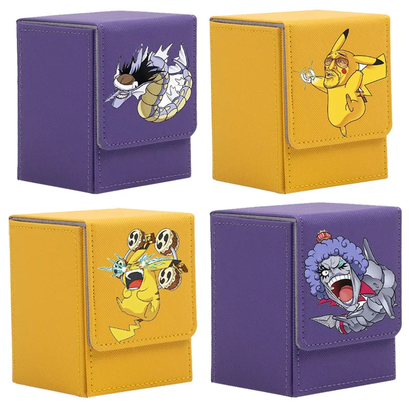 Pokemon Self-Made Chansey Qikachu Cross-Dress Card Box Case Diy Leather Action Toy Figure Anime Game Collection Box
Pokemon Self-Made Chansey Qikachu Cross-Dress Card Box Case Diy Leather Action Toy Figure Anime Game Collection Box