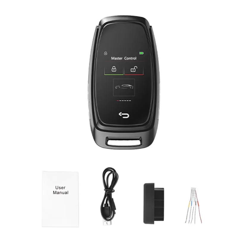 Car Intelligent Key With LCD Touchscreen Comfort Access Keyless Entry Touchless Remote Control Door Lock For All One-Button
Car Intelligent Key With LCD Touchscreen Comfort Access Keyless Entry Touchless Remote Control Door Lock For All One-Button