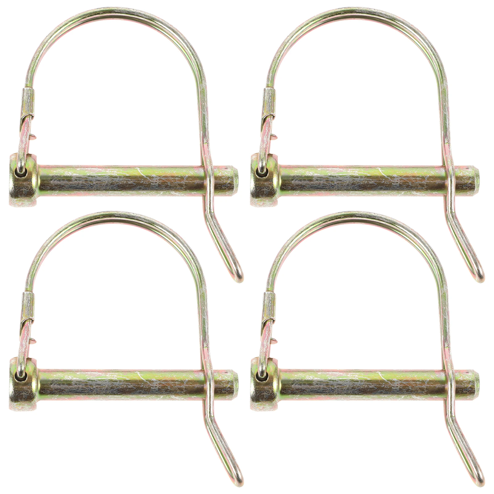 4pcs Spring D-shaped Heavy Duty Trailer Safety Locking Coupler Pins Stainless Steel 8x50mm Zinc Plated Hitch
4pcs Spring D-shaped Heavy Duty Trailer Safety Locking Coupler Pins Stainless Steel 8x50mm Zinc Plated Hitch