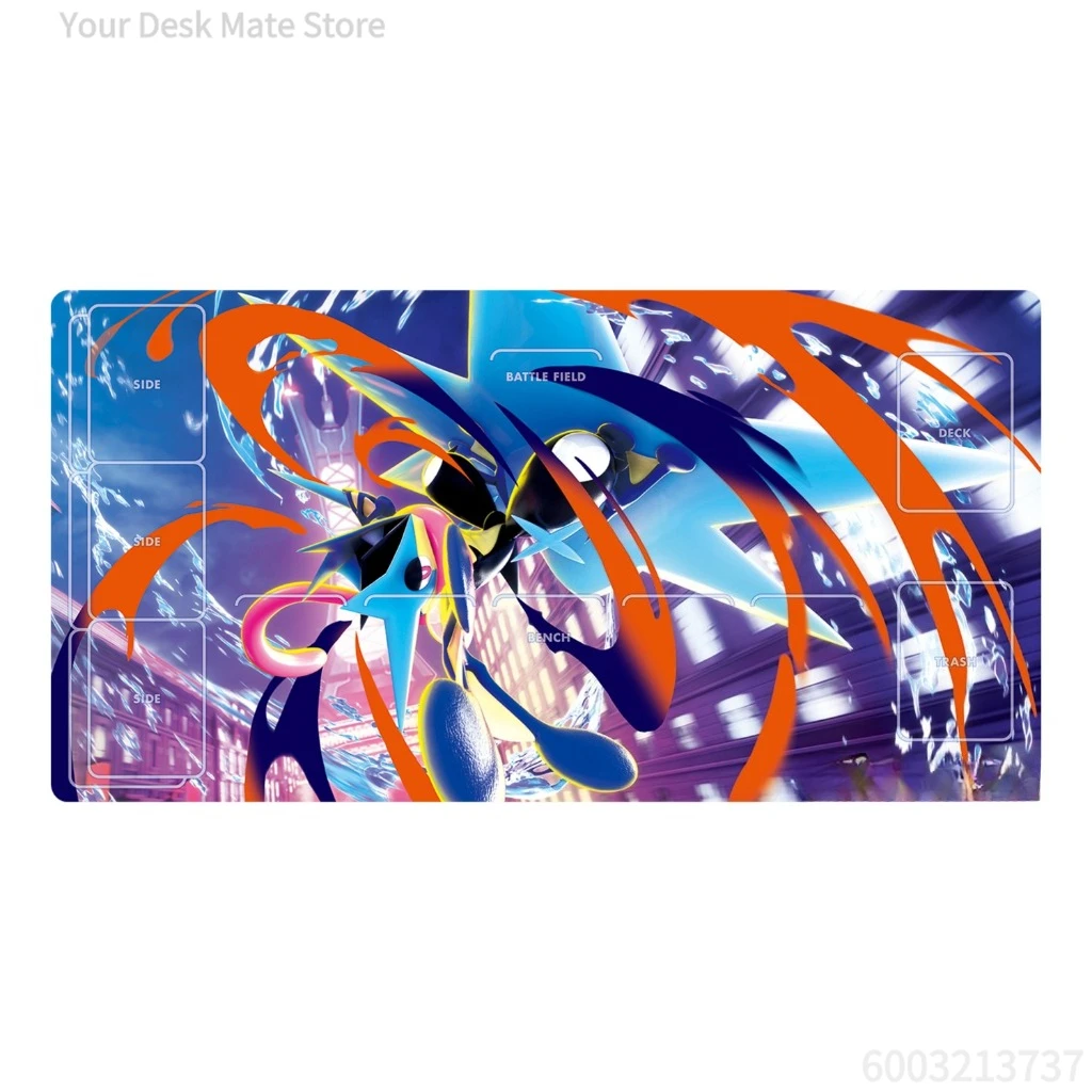 Greninja Battle Scene TCG Playmat With Zones Waterproof Non-slip Desk Mat
Greninja Battle Scene TCG Playmat With Zones Waterproof Non-slip Desk Mat
