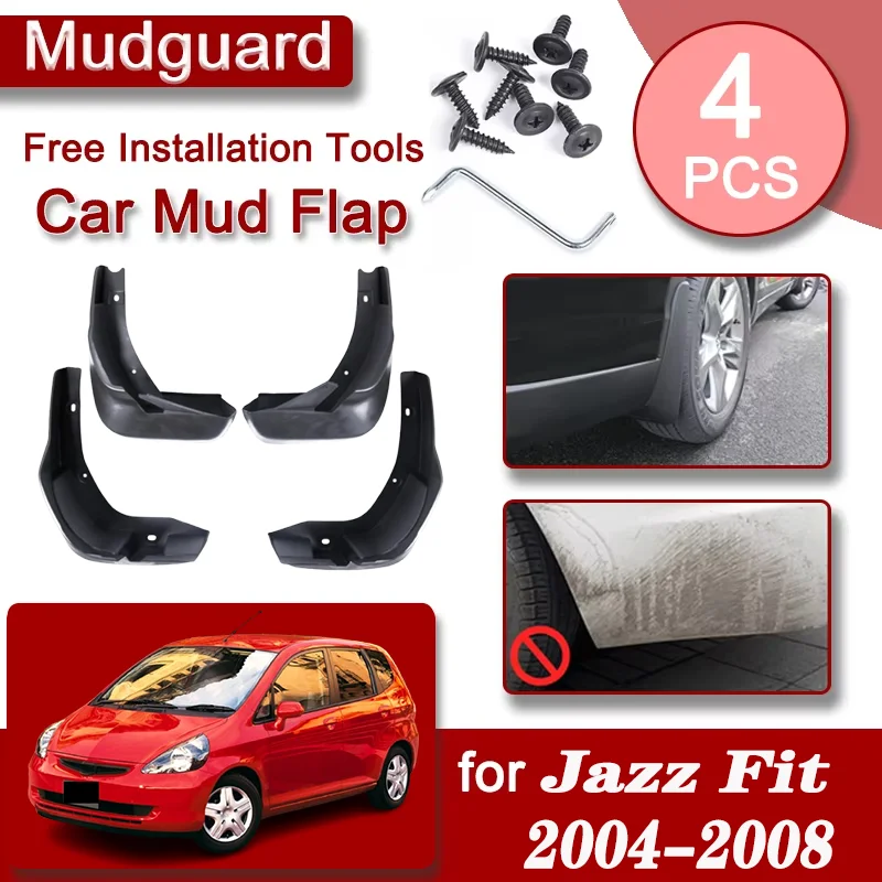 Car Front Rear Mudguards For Honda Jazz Fit Hatchback Hatch 2004-2008 Mudflaps Mudguards Anti-splash Mud Flaps Guard Accessories
Car Front Rear Mudguards For Honda Jazz Fit Hatchback Hatch 2004-2008 Mudflaps Mudguards Anti-splash Mud Flaps Guard Accessories