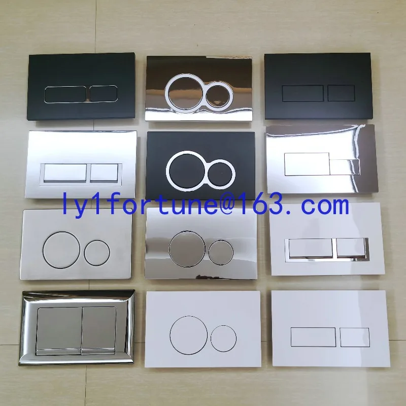 Suitable for hidden water tank panel flush button into wall concealed squat toilet wall hanging toilet accessories
Suitable for hidden water tank panel flush button into wall concealed squat toilet wall hanging toilet accessories