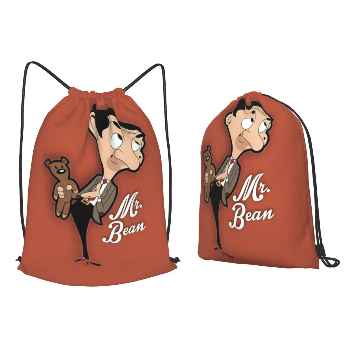 Рюкзаки с героями мультфильмов Mr. Bean, портативные сумки на шнурке, сумки для обуви, сумки для книг, сумки для путешествий, сумки для студентов
Рюкзаки с героями мультфильмов Mr. Bean, портативные сумки на шнурке, сумки для обуви, сумки для книг, сумки для путешествий, сумки для студентов