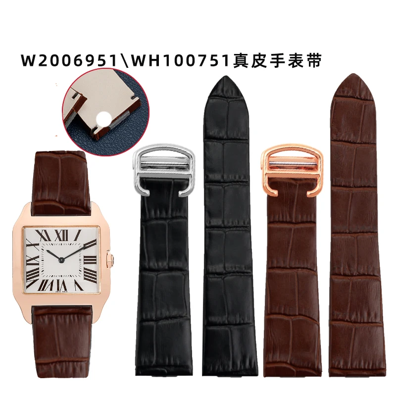For Car-tier Watch Sandoz Santos Series W2006951 WH100751 Genuine Cowhide Built in Steel Endlink Watchband Bracelet Strap
For Car-tier Watch Sandoz Santos Series W2006951 WH100751 Genuine Cowhide Built in Steel Endlink Watchband Bracelet Strap