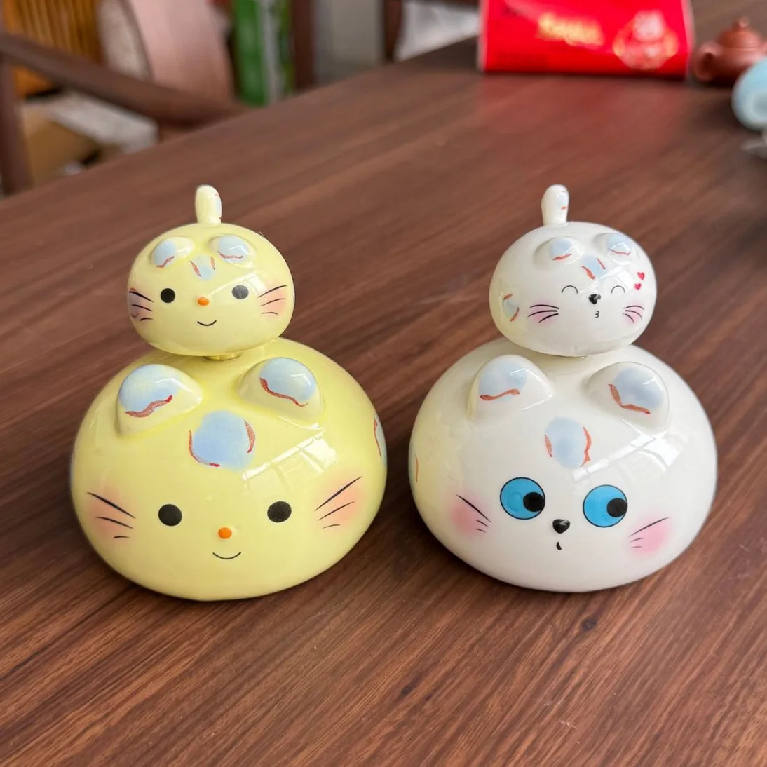 Ceramic Stacking Cat Spinner Cute Kitty Stress Relief Desktop Decor Children's Craft Ornament
Ceramic Stacking Cat Spinner Cute Kitty Stress Relief Desktop Decor Children's Craft Ornament