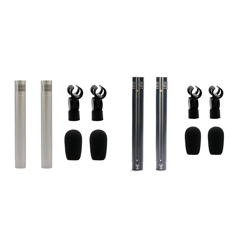 B63B-1 Pair C02 Pen-Shaped Condenser Microphone Shockproof Clip Microphone Piano Mic Pen Type Instrument Microphone
B63B-1 Pair C02 Pen-Shaped Condenser Microphone Shockproof Clip Microphone Piano Mic Pen Type Instrument Microphone