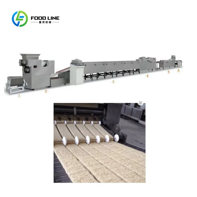 Customized New Automatic Instant Noodle Production Line with Dough Sheeter Mixer & Fryer High Capacity 11000pcs/8h
Customized New Automatic Instant Noodle Production Line with Dough Sheeter Mixer & Fryer High Capacity 11000pcs/8h