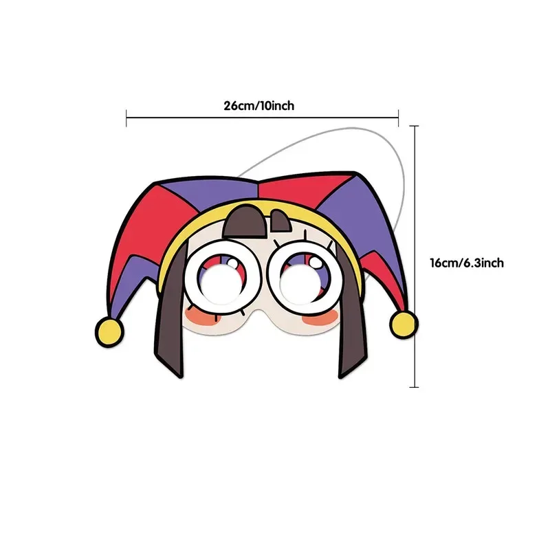 Cosplay Masks for Adult Kids Halloween Cartoon Circus Pomni Costume Props Circus Doll Soft Toy
Cosplay Masks for Adult Kids Halloween Cartoon Circus Pomni Costume Props Circus Doll Soft Toy