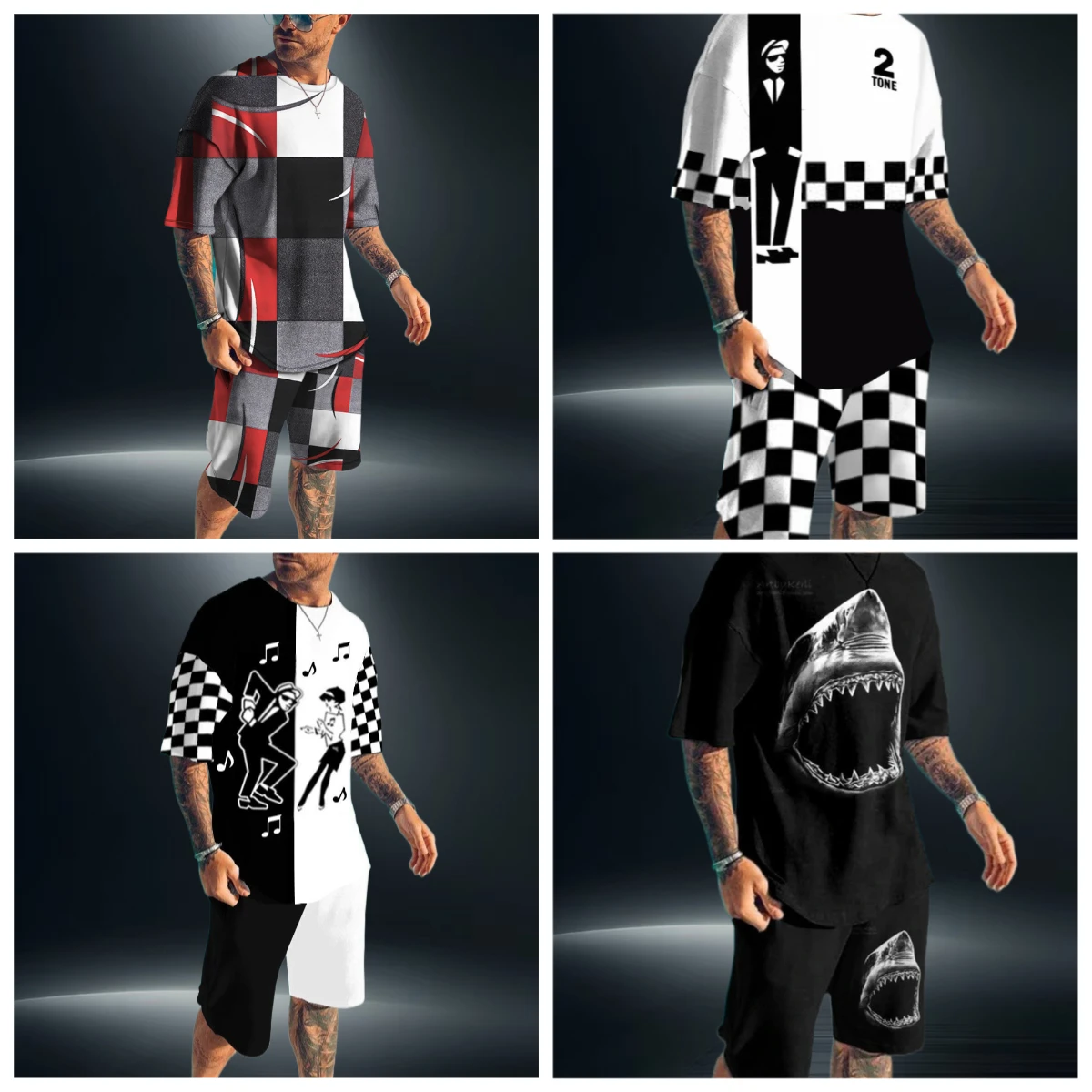 Man Summer New Casual Clothing Sets 3D Print Men T-Shirts Short Pants 2 Piece Outfit Newest Outdoor Trend Short Sleeve Tracksuit
Man Summer New Casual Clothing Sets 3D Print Men T-Shirts Short Pants 2 Piece Outfit Newest Outdoor Trend Short Sleeve Tracksuit