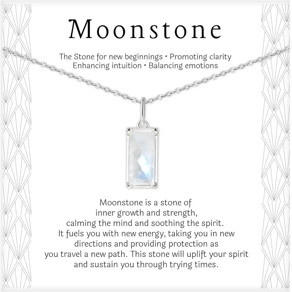 New Beginnings Rainbow Moonstone Sterling Silver Jewelry for Women
New Beginnings Rainbow Moonstone Sterling Silver Jewelry for Women