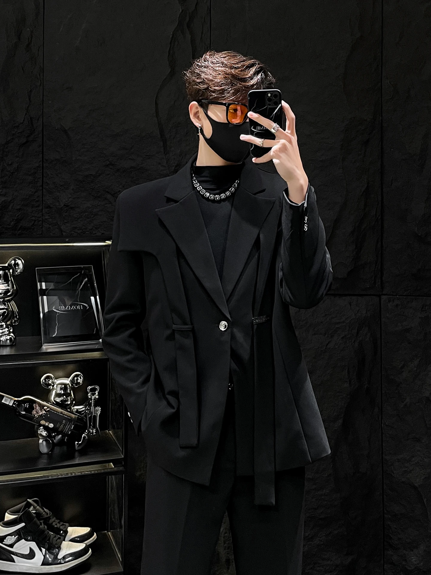 Bla Casual Tailored Jaet для мужчин от HOMME No Limit Mirror Trendy Sle with Sa Luxury Sensation Весенне-осенняя одежда
Bla Casual Tailored Jaet для мужчин от HOMME No Limit Mirror Trendy Sle with Sa Luxury Sensation Весенне-осенняя одежда