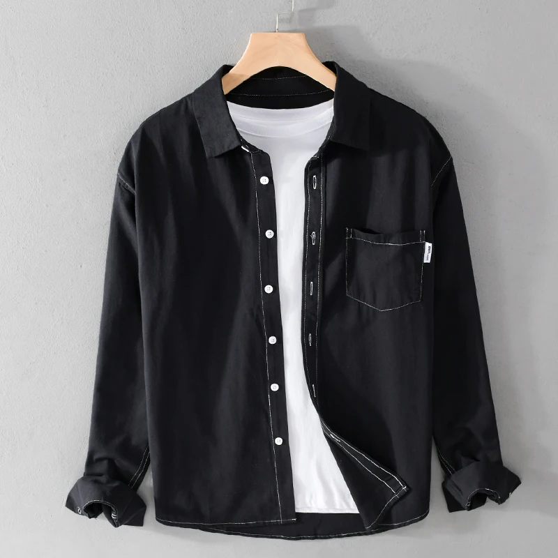 Designer New Long Sleeve Casual Trend Cotton Brand Men Shirt Solid Comfortable Top Clothes Camisas De Hombre Chemise Homme
Designer New Long Sleeve Casual Trend Cotton Brand Men Shirt Solid Comfortable Top Clothes Camisas De Hombre Chemise Homme