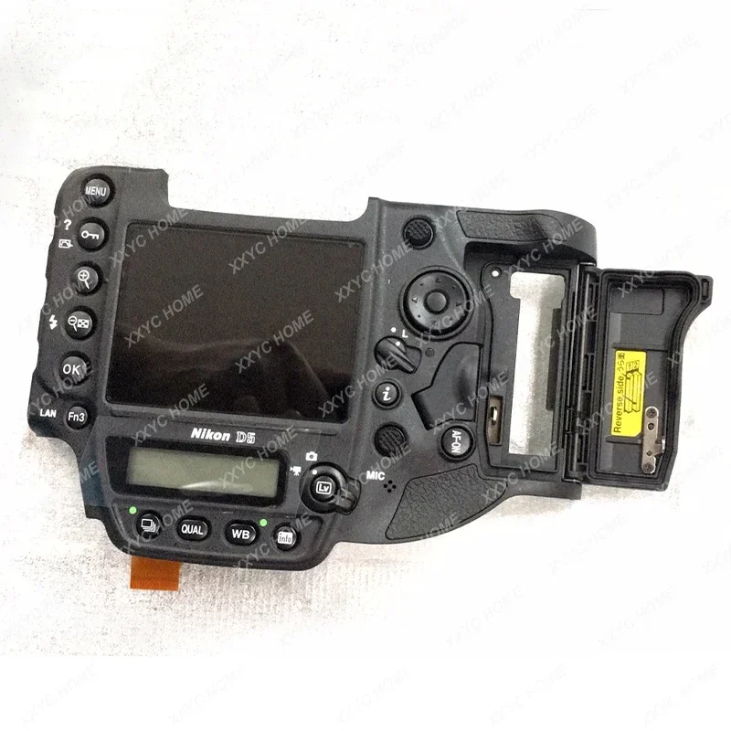 New complete back cover assy with LCD screen and buttons repair parts for Nikon D5 SLR (CF edition)
New complete back cover assy with LCD screen and buttons repair parts for Nikon D5 SLR (CF edition)