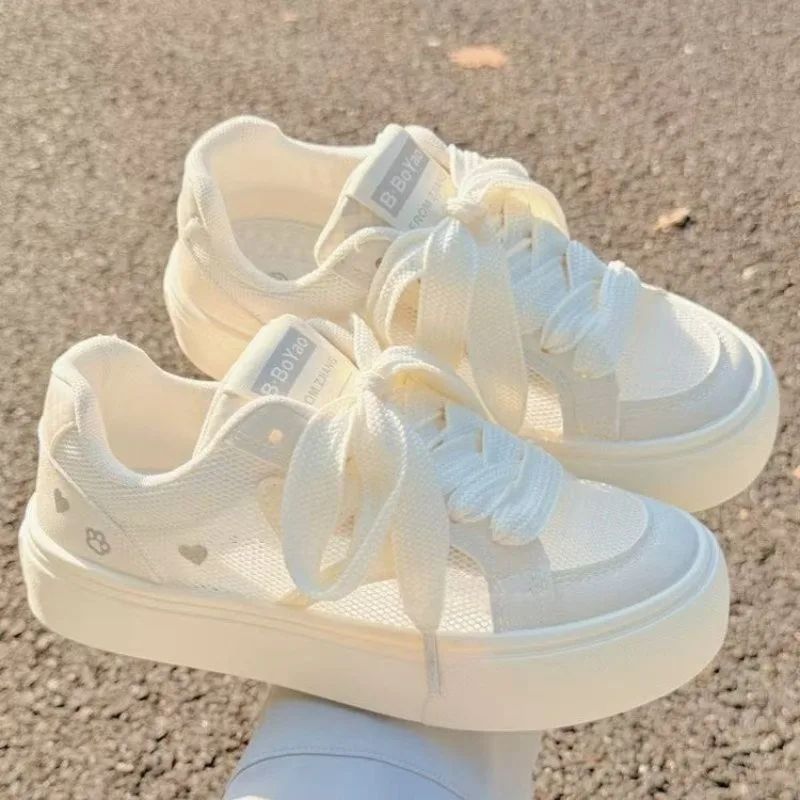 Summer Breathable Mesh Thick Solewhite Shoes Women's All-match Skirt Shoes Student Heightening Casual Sneakers
Summer Breathable Mesh Thick Solewhite Shoes Women's All-match Skirt Shoes Student Heightening Casual Sneakers