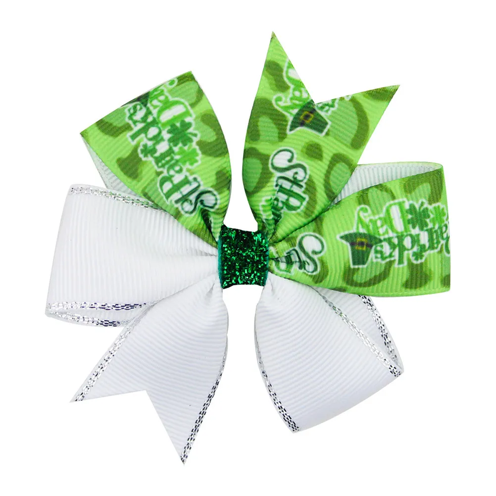 8 PCS Hair Clips Bowknot Childrens 's Irish Festival ' Headwear
8 PCS Hair Clips Bowknot Childrens 's Irish Festival ' Headwear