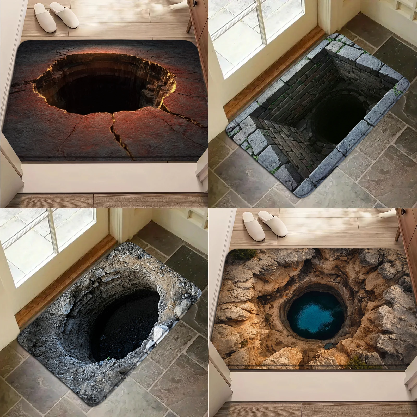 Visual Creativity Doormat Prank Porch Home Decor Rug Bedroom Living Room Entrance Rugs Kitchen Front Door Nonslip Area Foot Mat
Visual Creativity Doormat Prank Porch Home Decor Rug Bedroom Living Room Entrance Rugs Kitchen Front Door Nonslip Area Foot Mat
