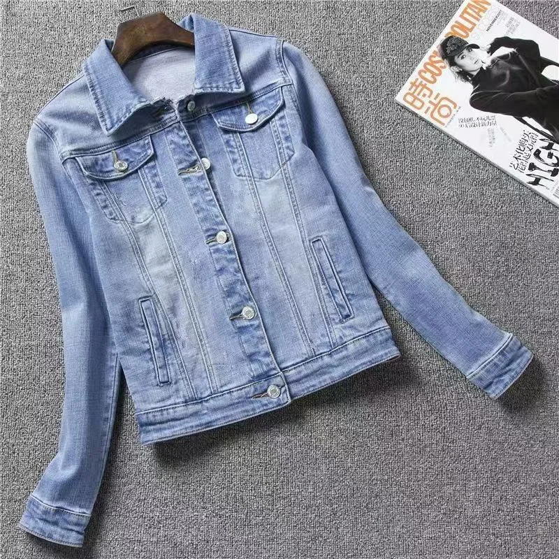Denim Coat Women Wear Autumn Clothes Outside In Autumn Winter And Slim Casual Jackets In Autumn Wear New Short Tops For Students
Denim Coat Women Wear Autumn Clothes Outside In Autumn Winter And Slim Casual Jackets In Autumn Wear New Short Tops For Students