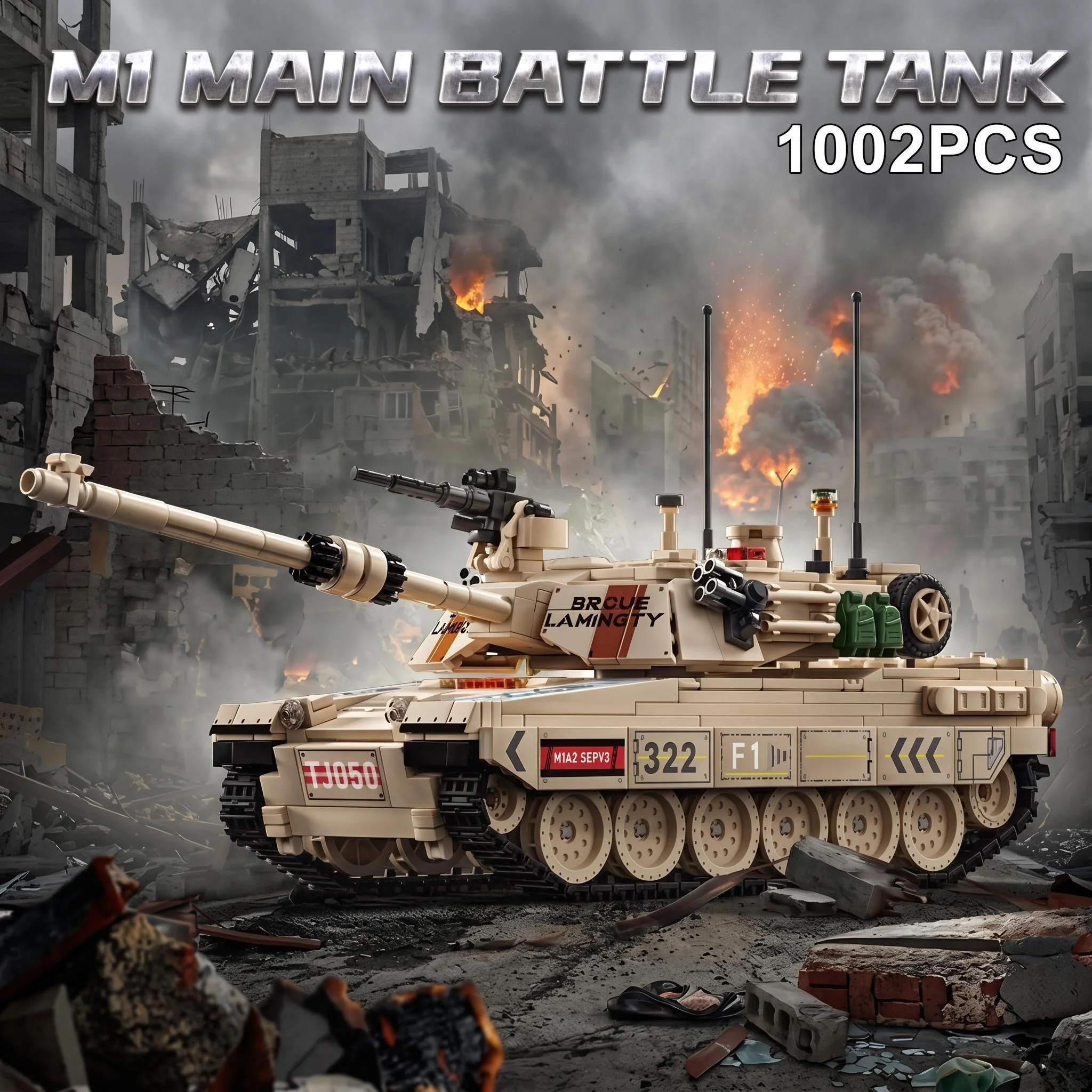 Militär WW2 Tiger I Schwerer Panzer Bausteine KV-2 Panther Tanks Armee Waffen Soldaten Ziegel Kinder Spielzeug Jungen Geburtstag
Militär WW2 Tiger I Schwerer Panzer Bausteine KV-2 Panther Tanks Armee Waffen Soldaten Ziegel Kinder Spielzeug Jungen Geburtstag