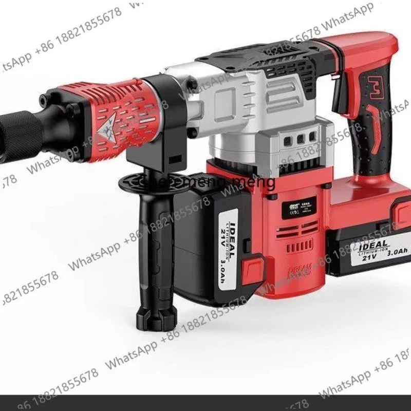 Rechargeable electric pick High power heavy duty concrete impact drill Lithium electric hammer
Rechargeable electric pick High power heavy duty concrete impact drill Lithium electric hammer