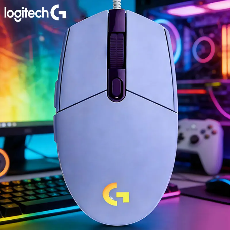 Игровая мышь Logitech G102 проводная, легкая конструкция, высокая чувствительность, 8 программируемых кнопок, идеально подходит для начинающих киберспортивных игроков
Игровая мышь Logitech G102 проводная, легкая конструкция, высокая чувствительность, 8 программируемых кнопок, идеально подходит для начинающих киберспортивных игроков