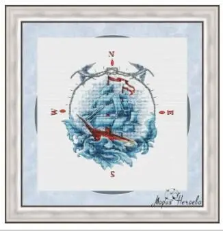 sailing compass 42-43 Cross Stitch Kit Package Greeting Needlework Counted Kits New Style Joy Sunday Kits Embroidery
sailing compass 42-43 Cross Stitch Kit Package Greeting Needlework Counted Kits New Style Joy Sunday Kits Embroidery