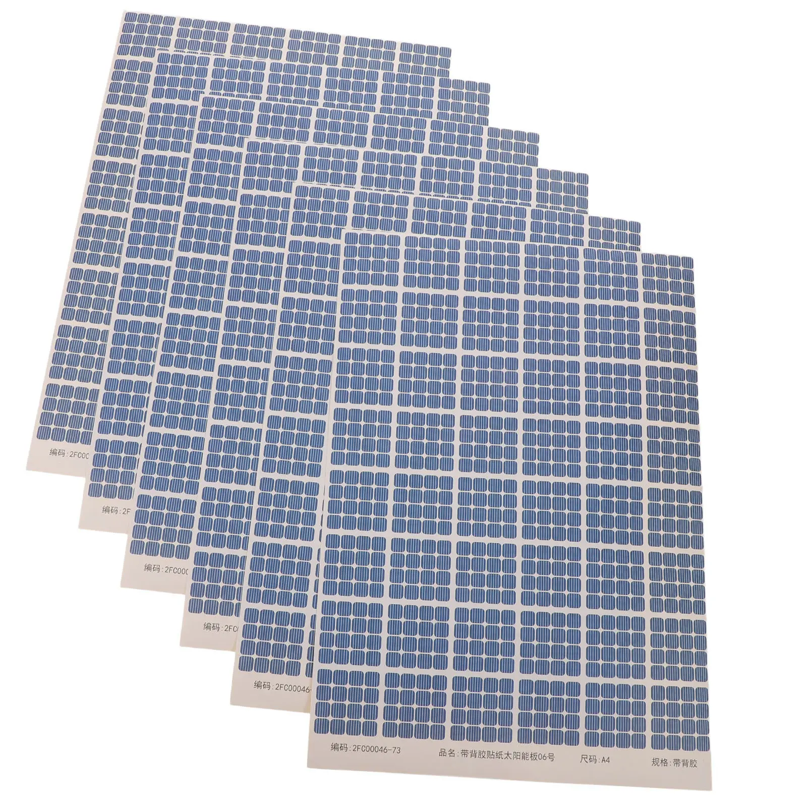 6 Sheets Self-Adhesive Solar Panel Stickers Realistic Photovoltaic Decals for Architecture Models Sand Table Landscaping Diorama
6 Sheets Self-Adhesive Solar Panel Stickers Realistic Photovoltaic Decals for Architecture Models Sand Table Landscaping Diorama