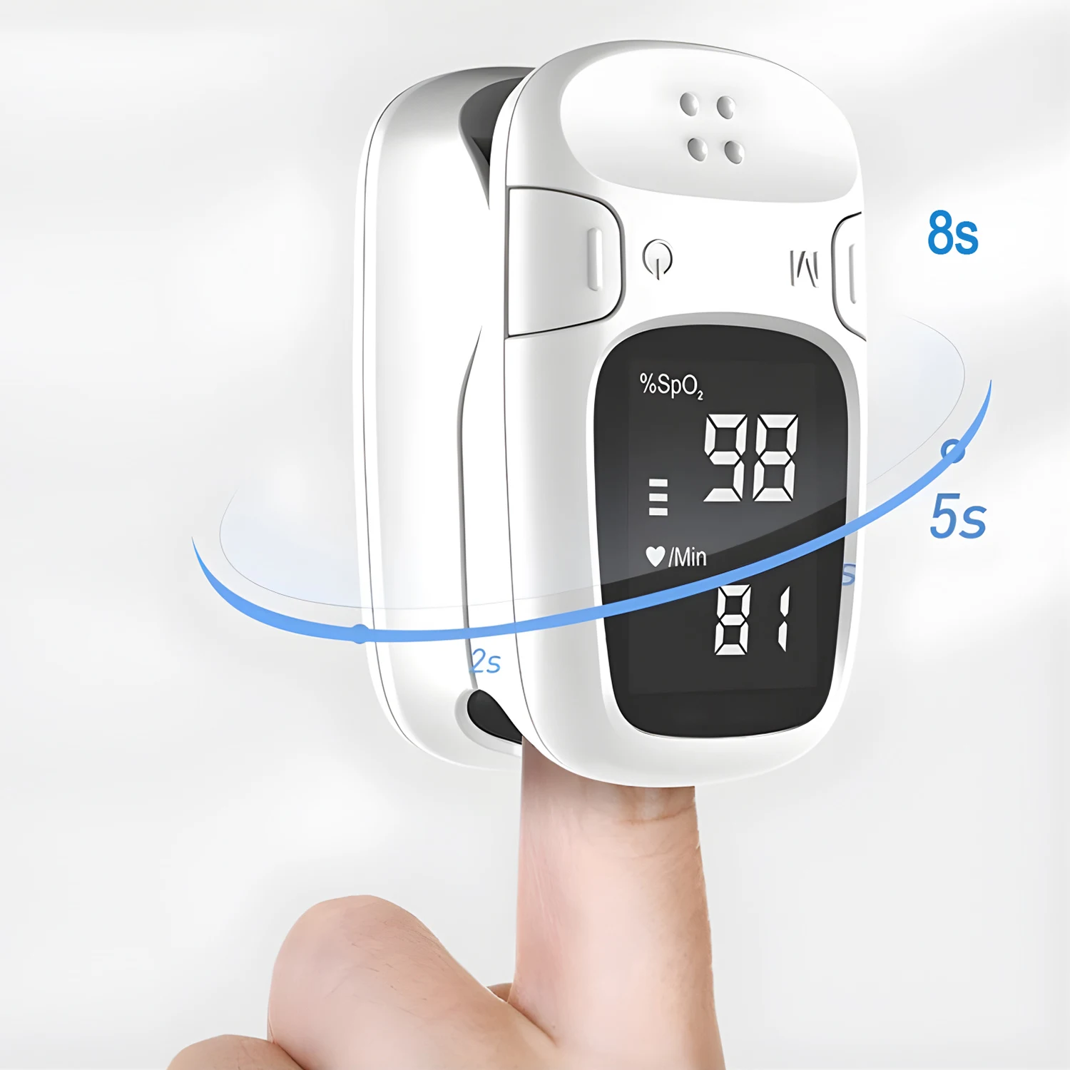 Finger Pulse Oximeter OLED Blood Oxygen Saturation Heart Rate Monitor Oxymeters Medical With Respiratory Digital Oximeter
Finger Pulse Oximeter OLED Blood Oxygen Saturation Heart Rate Monitor Oxymeters Medical With Respiratory Digital Oximeter