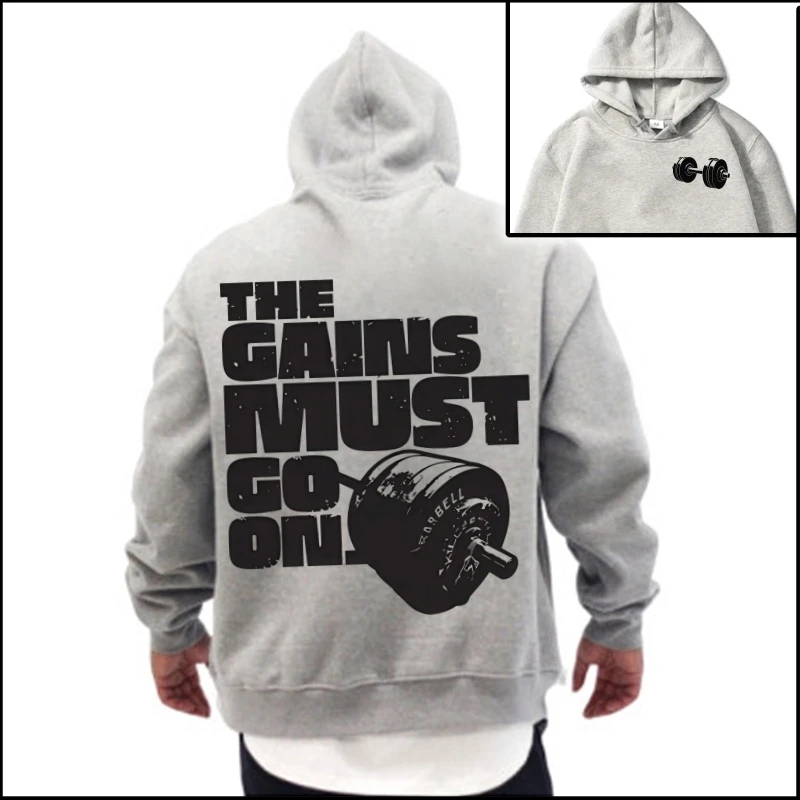 Autumn Winter Fleece Fitness Hoodie, Men's High Elastic Warm Thick Soft Sports Sweatshirt for Daily Gym Training Gear
Autumn Winter Fleece Fitness Hoodie, Men's High Elastic Warm Thick Soft Sports Sweatshirt for Daily Gym Training Gear