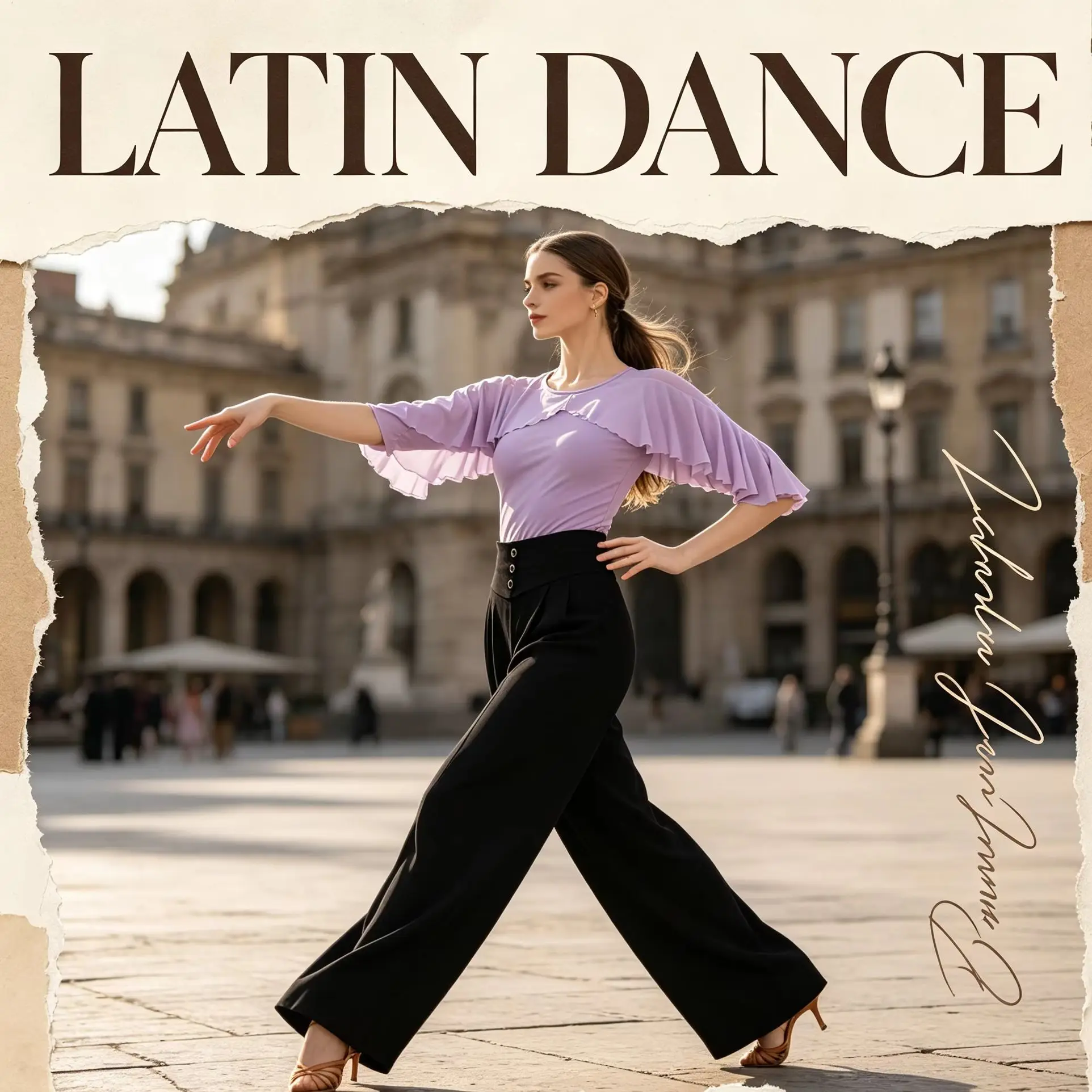 Ruffle Leaf Edge Medium Sleeve Latin Dance Top,Ballroom Dance Costume for Women,Great for Samba, Rumba and Bullfighting Dance
Ruffle Leaf Edge Medium Sleeve Latin Dance Top,Ballroom Dance Costume for Women,Great for Samba, Rumba and Bullfighting Dance