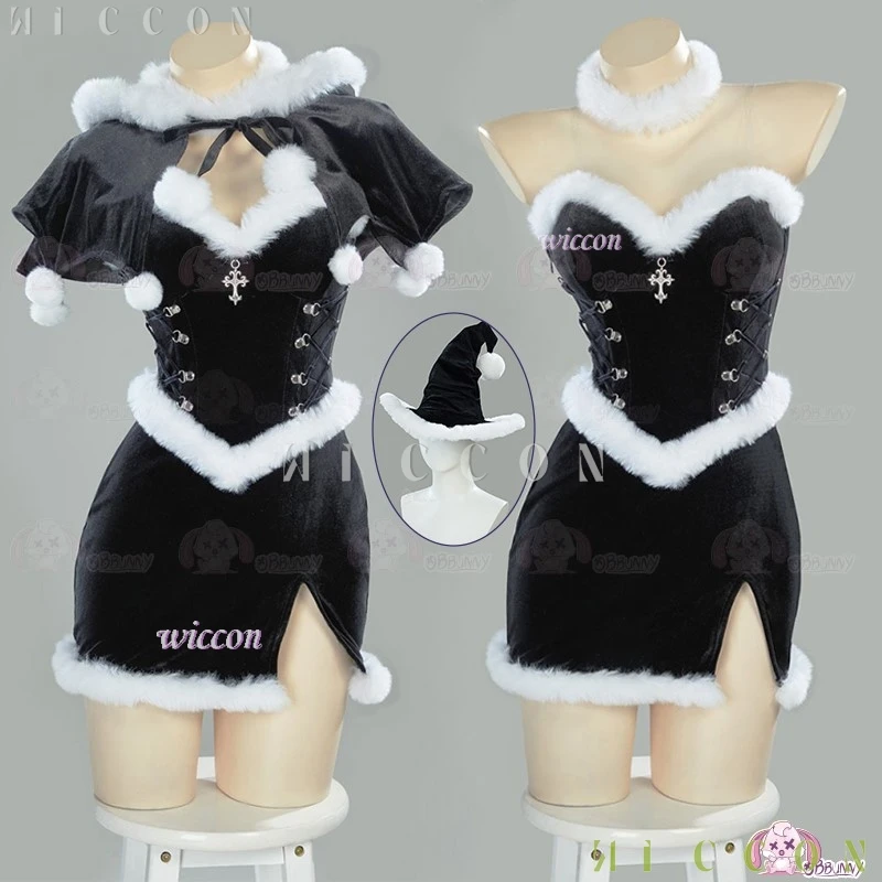 Love CoCos Store Jirai Kei Disfraz Mujer PARTY Элегантное готическое платье ведьмы Эффектное бархатное и плюшевое рождественское платье для косплея Qu
Love CoCos Store Jirai Kei Disfraz Mujer PARTY Элегантное готическое платье ведьмы Эффектное бархатное и плюшевое рождественское платье для косплея Qu