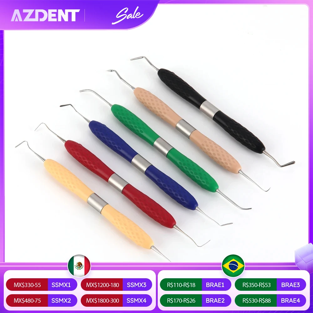 AZDENT Dental Tools Dentist Resin Filled Repair Equipment Instrument Composite Resin Filling Spatula Titanium Plated Head Filler
AZDENT Dental Tools Dentist Resin Filled Repair Equipment Instrument Composite Resin Filling Spatula Titanium Plated Head Filler