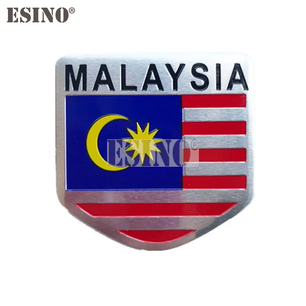Malaysia National Flag 3D Metal Aluminum Alloy Decorative Emblem Adhesive Badge Sticker Decal
Malaysia National Flag 3D Metal Aluminum Alloy Decorative Emblem Adhesive Badge Sticker Decal