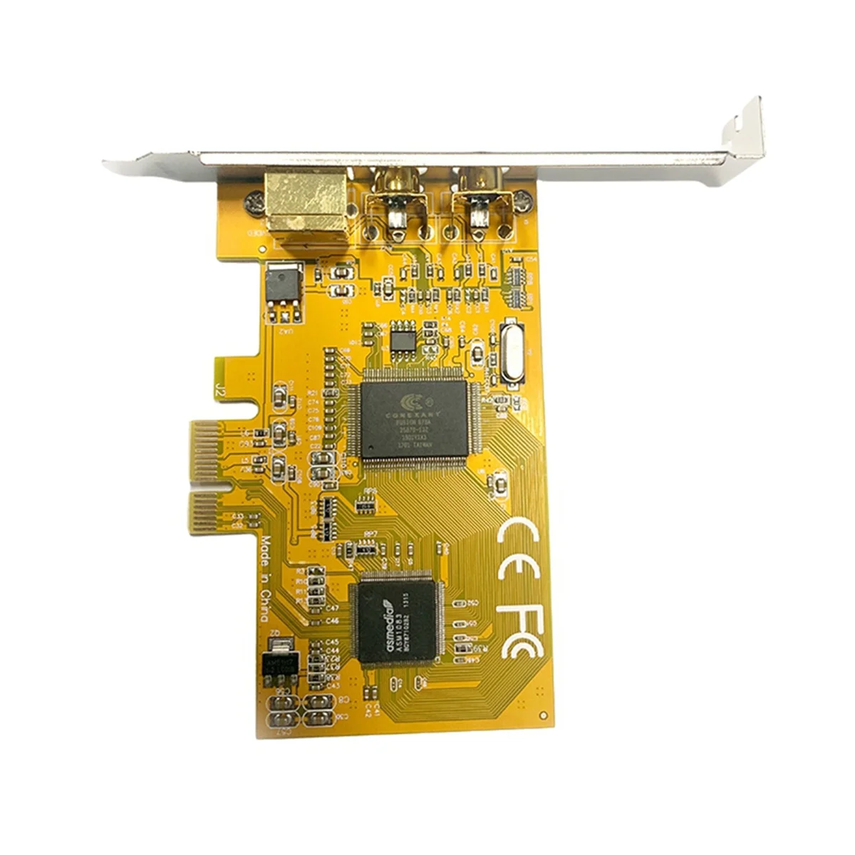 #294H PCIE to AV 878A Video Capture Card PCIE Surveillance HD Image (Random Color)
#294H PCIE to AV 878A Video Capture Card PCIE Surveillance HD Image (Random Color)