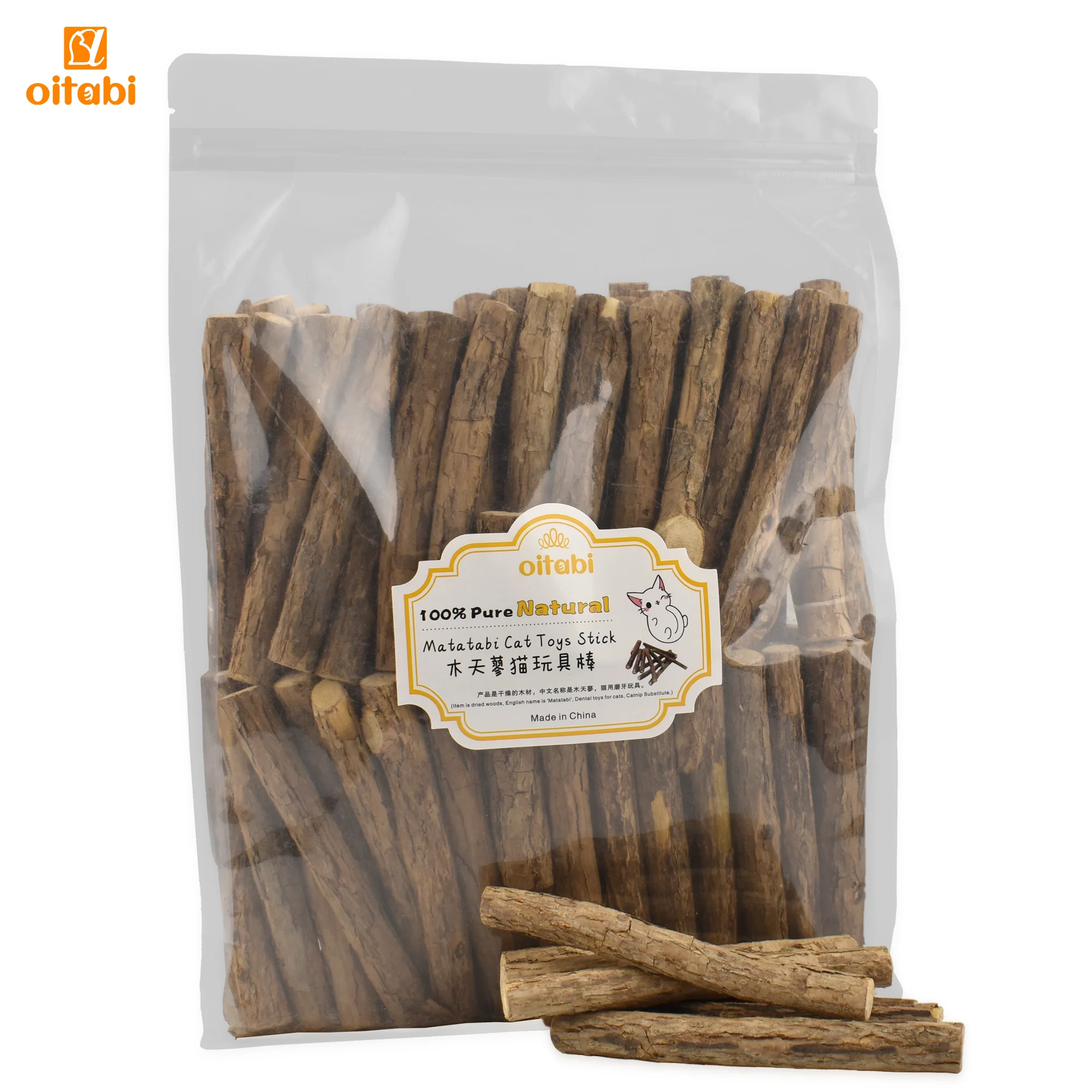 Oitabi 1kg Pet Cat Toys Natural Matatabi Cat Chewing Molar Stick For Silvervine Teeth Cleaning Treating Kitty 120x11-15mm
Oitabi 1kg Pet Cat Toys Natural Matatabi Cat Chewing Molar Stick For Silvervine Teeth Cleaning Treating Kitty 120x11-15mm