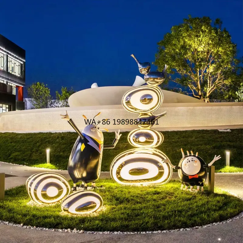 City Motif Light Decoration 3d Outdoor Transparent Luminous Funny Led Sculpture Street Light
City Motif Light Decoration 3d Outdoor Transparent Luminous Funny Led Sculpture Street Light