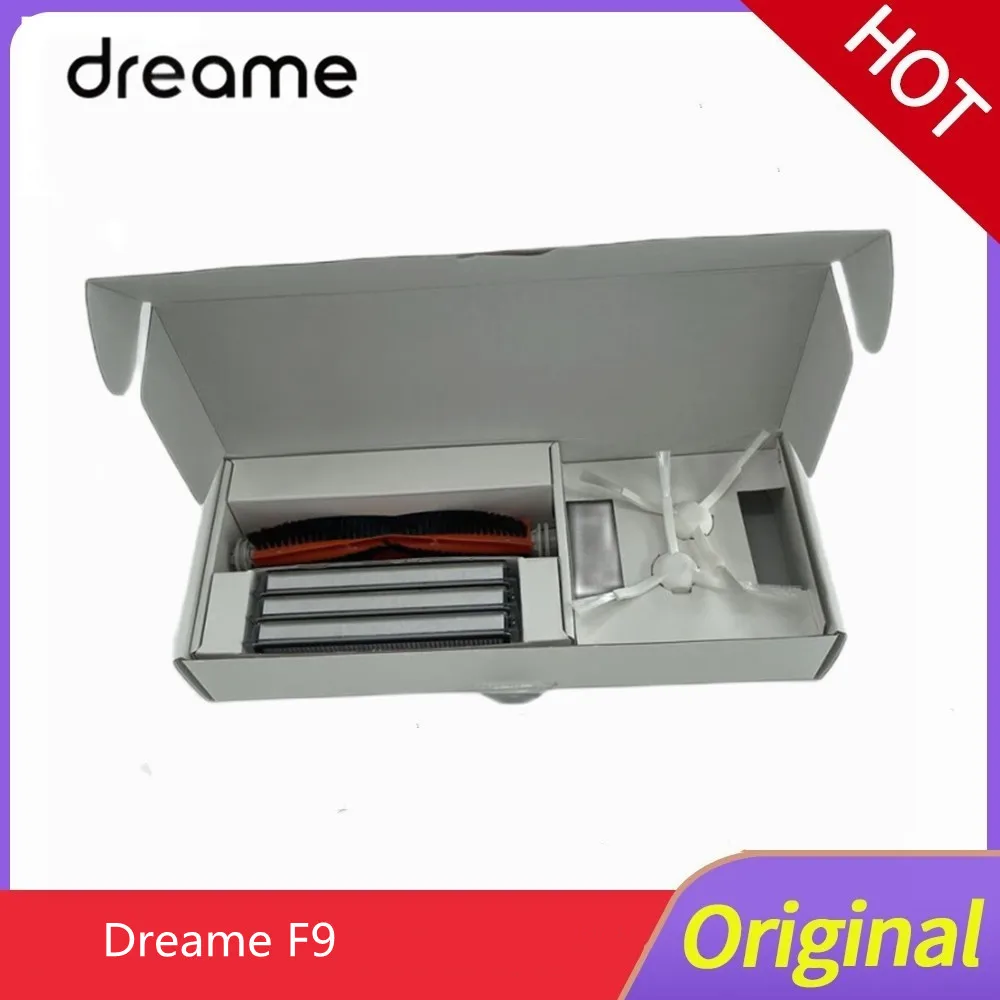 Оригинальный Dreame F9 аксессуары для робота-пылесоса основная щетка, щетка, Швабра, набор Hepa-фильтров
Оригинальный Dreame F9 аксессуары для робота-пылесоса основная щетка, щетка, Швабра, набор Hepa-фильтров