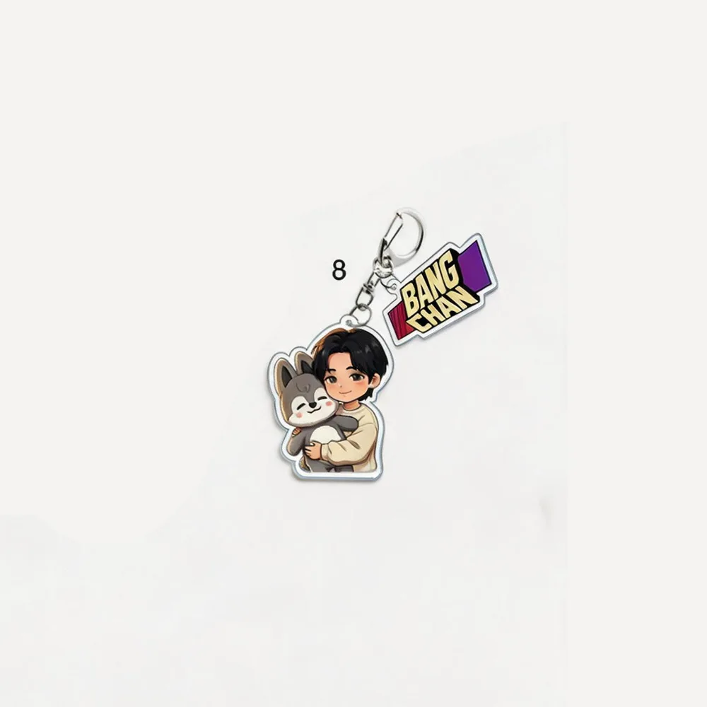 Kpop Stray Kids cartoon acrylic keychain SKZOO Felix Fang Chan Bang Chan Li Minhao peripheral acrylic keychain 1959
Kpop Stray Kids cartoon acrylic keychain SKZOO Felix Fang Chan Bang Chan Li Minhao peripheral acrylic keychain 1959