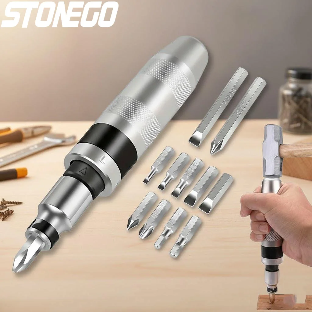 13PCS Impact Screwdriver Set Rusty Screw Remover Phillips Convertible Driver Center Threading Tool High Quality Hand Tools
13PCS Impact Screwdriver Set Rusty Screw Remover Phillips Convertible Driver Center Threading Tool High Quality Hand Tools