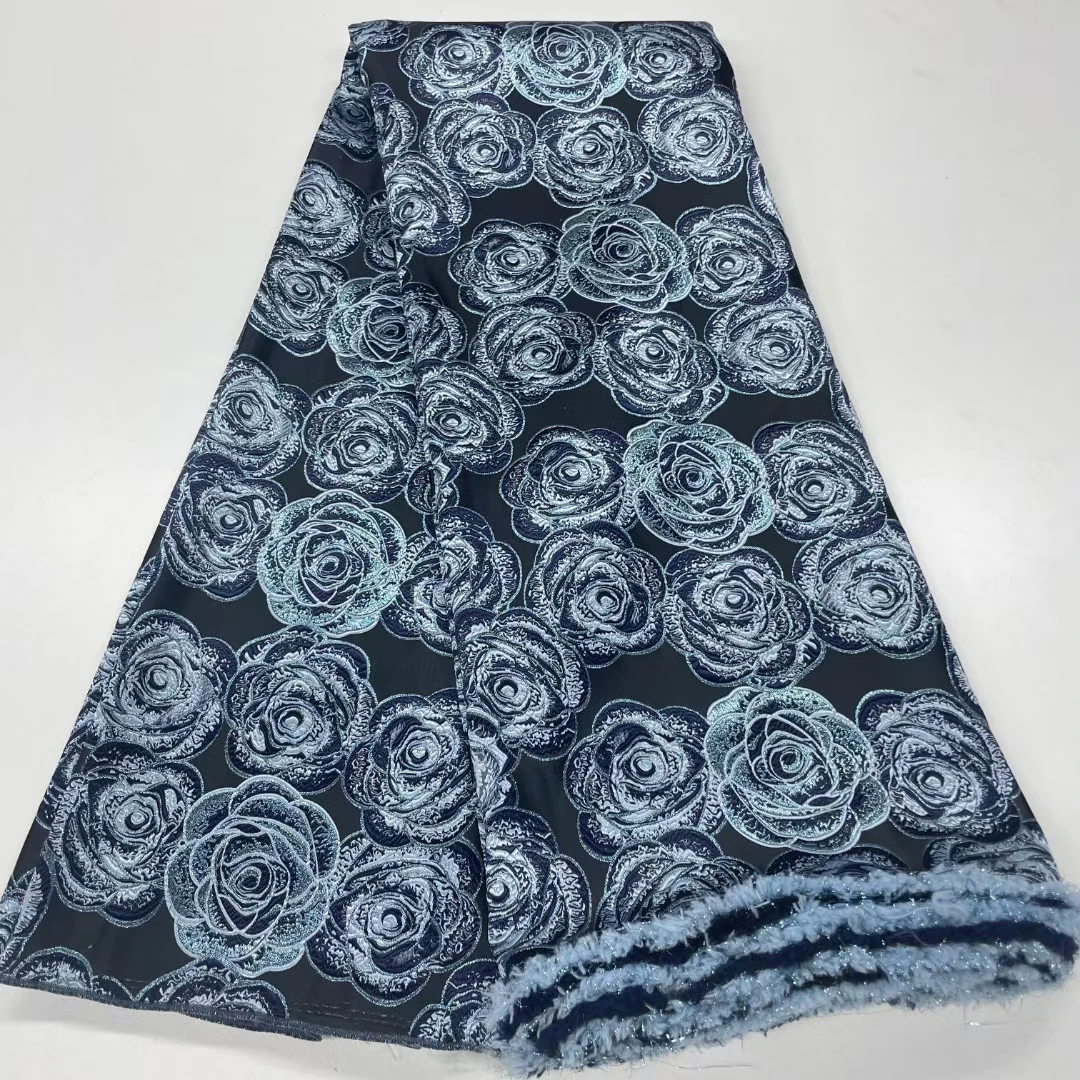 2023 New Fashion African Jacquard Brocade Lace Fabric High Quality Nigerian Organza Lace Fabric For Wedding Party Dress KRC23205
2023 New Fashion African Jacquard Brocade Lace Fabric High Quality Nigerian Organza Lace Fabric For Wedding Party Dress KRC23205