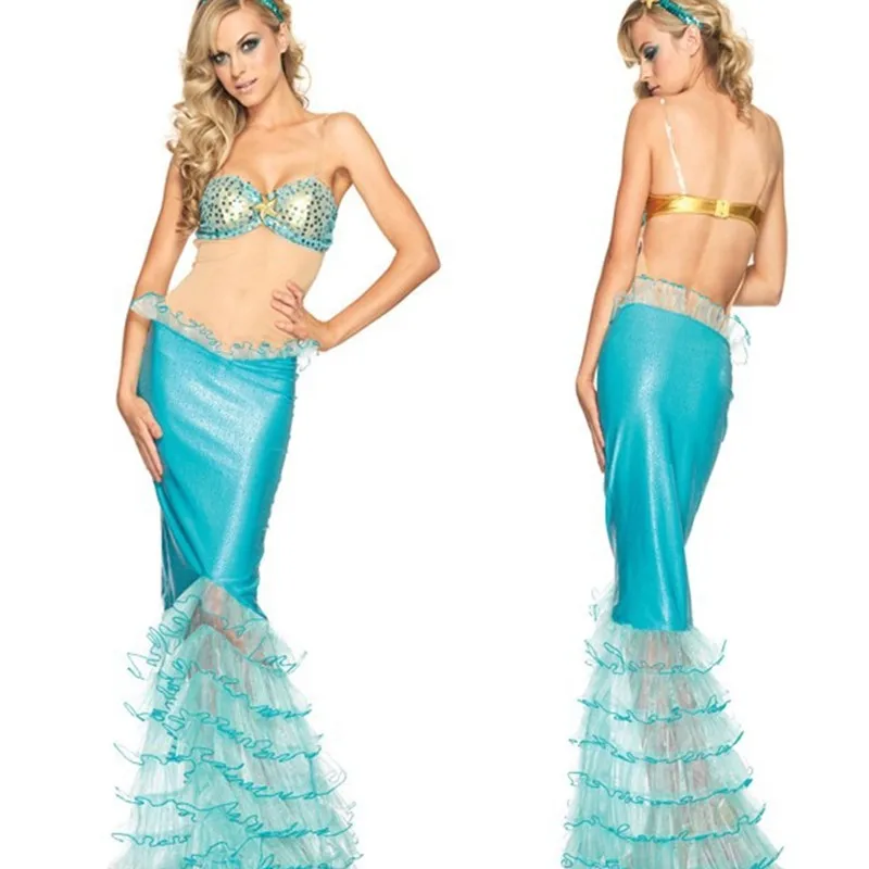 Blue Mermaid Cake Skirt Performance Costume Halloween Hong Kong Miss Dance Girl Stage Outfit DS Suit Ethnic Stage Costume Women
Blue Mermaid Cake Skirt Performance Costume Halloween Hong Kong Miss Dance Girl Stage Outfit DS Suit Ethnic Stage Costume Women