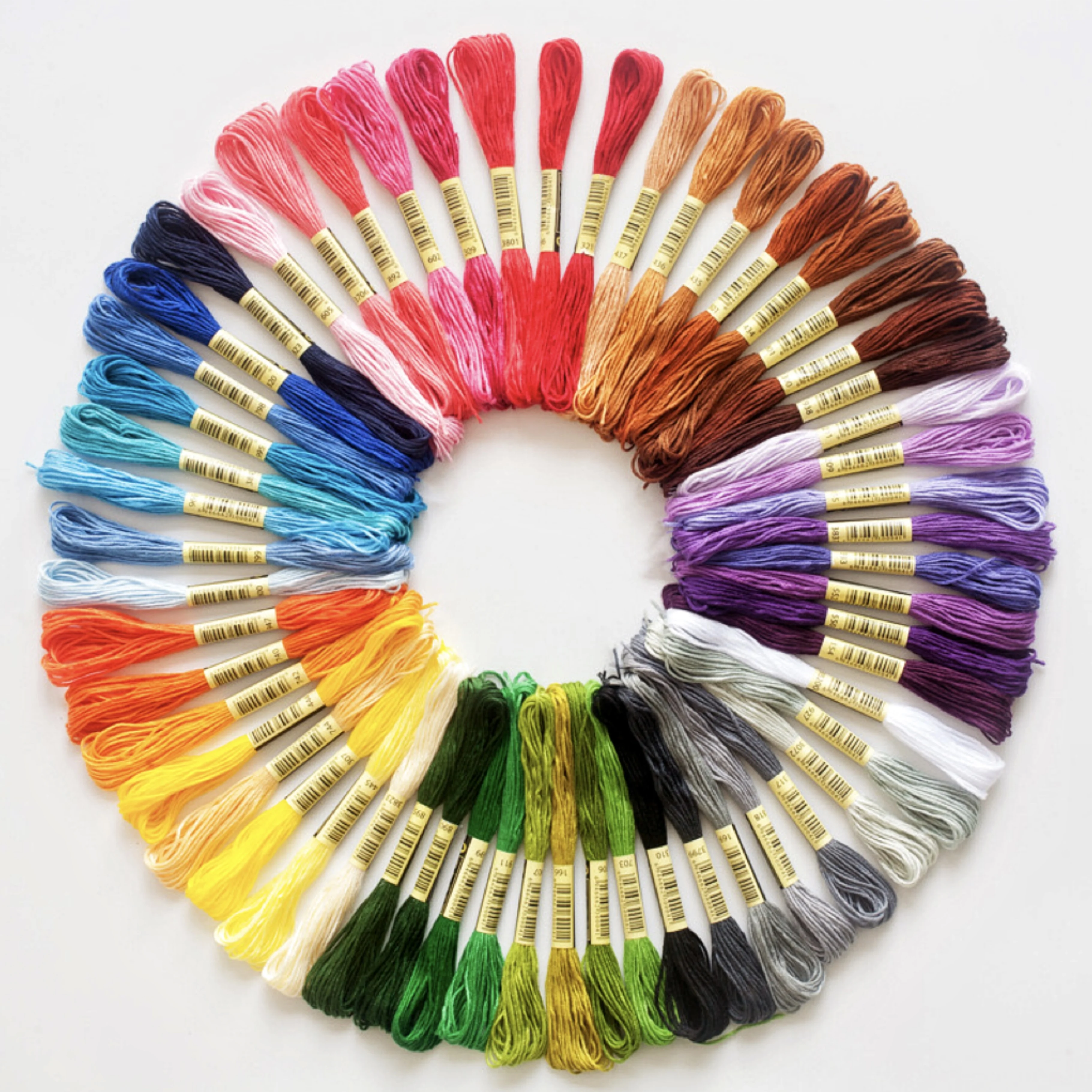 8PCS Gradient Color Cross Stitch Thread The Unique Style Cross Stitch Cotton Embroidery Thread Floss Sewing Skeins DIY Handicraf
8PCS Gradient Color Cross Stitch Thread The Unique Style Cross Stitch Cotton Embroidery Thread Floss Sewing Skeins DIY Handicraf