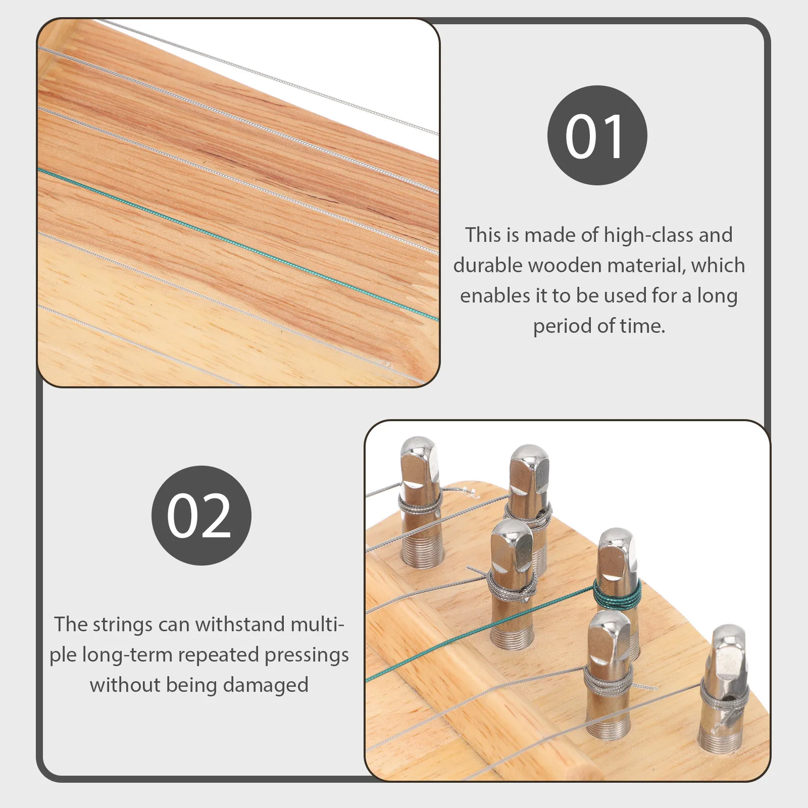 Guzheng Finger Trainer Wooden Small Portable Practice Tool For Beginners Finger Strength Exerciser Musical Instrument Practice
Guzheng Finger Trainer Wooden Small Portable Practice Tool For Beginners Finger Strength Exerciser Musical Instrument Practice