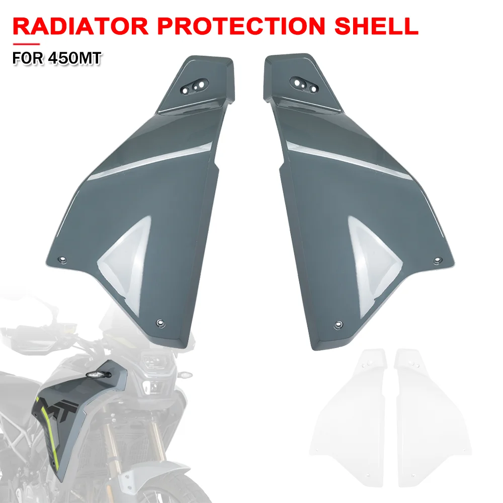 For CFMOTO 450MT 450 MT Motorcycle Radiator Protection Shell Left and Right Water Tank Oil Tank Cover Radiator Guard Accessories
For CFMOTO 450MT 450 MT Motorcycle Radiator Protection Shell Left and Right Water Tank Oil Tank Cover Radiator Guard Accessories