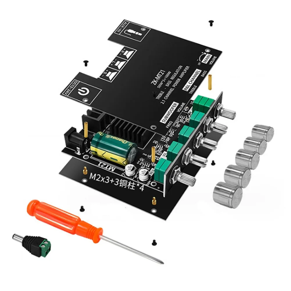 Электронная плата ZK-1001B, совместимый аудиомодуль Bluetooth, оснащенный чипом TPA316D2, канальный модуль 100 Вт 2,1 ZK-MT21
Электронная плата ZK-1001B, совместимый аудиомодуль Bluetooth, оснащенный чипом TPA316D2, канальный модуль 100 Вт 2,1 ZK-MT21