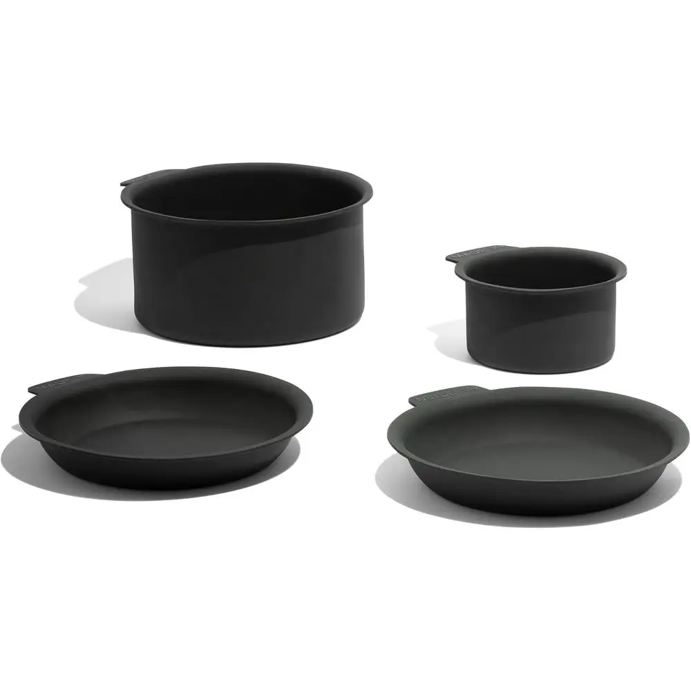 6-Piece Silicone Pan Protector Set - Stackable, Molded, Dishwasher Safe Scratch Guard
6-Piece Silicone Pan Protector Set - Stackable, Molded, Dishwasher Safe Scratch Guard