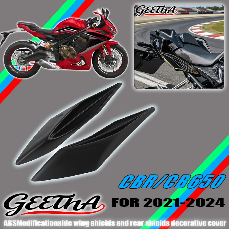 2021-2024 Modification accessories For CBR650R CB650R CBR CB 650R 2023 2022 side wing shields and rear shields decorative cover
2021-2024 Modification accessories For CBR650R CB650R CBR CB 650R 2023 2022 side wing shields and rear shields decorative cover