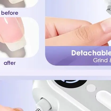 4 IN 1 Electric Nail Clipper Cutter Auto LED Light Nail Grinder Dust Collector Mini Automatic Nail Clipper for Baby Adult
4 IN 1 Electric Nail Clipper Cutter Auto LED Light Nail Grinder Dust Collector Mini Automatic Nail Clipper for Baby Adult