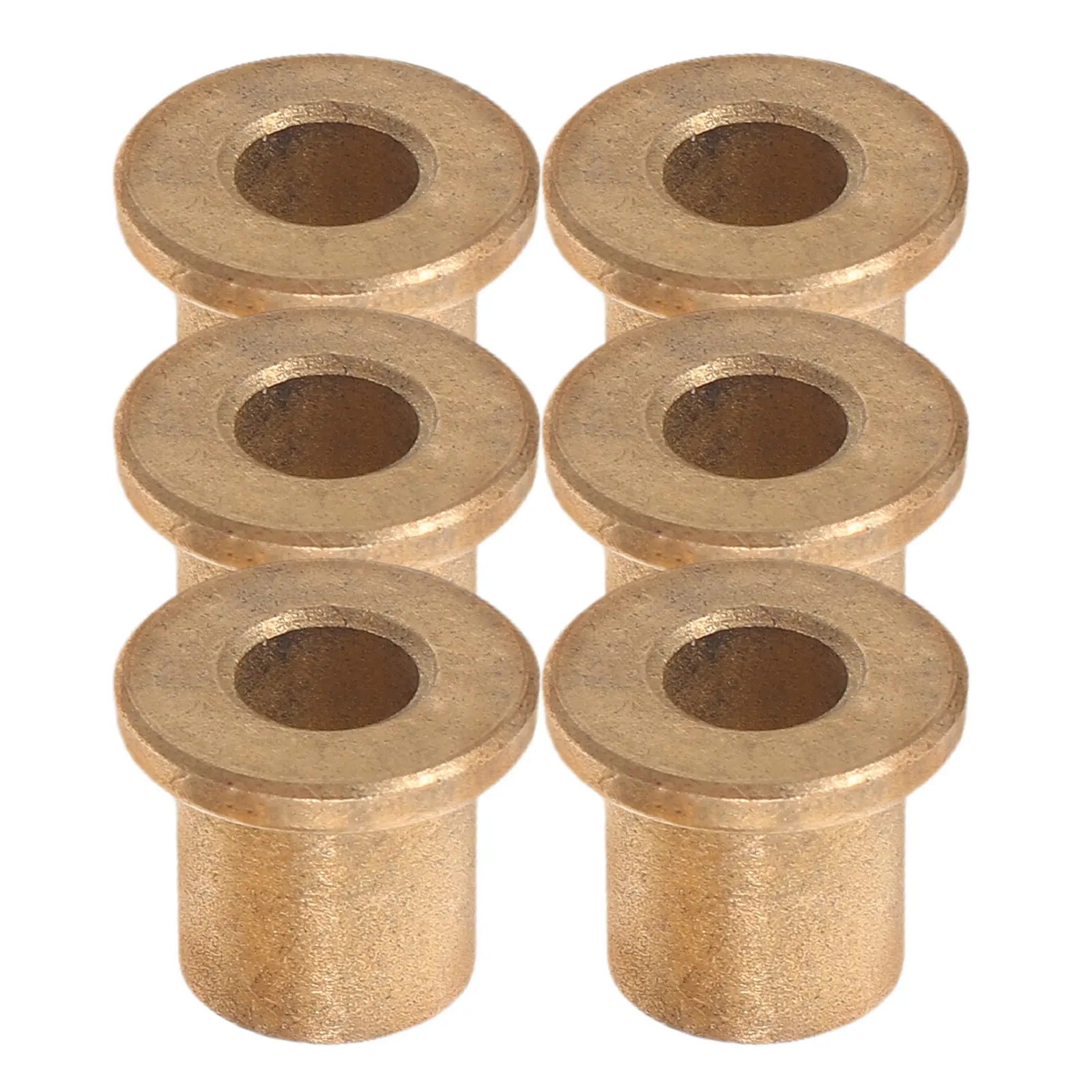 6Pcs Copper Flanged Sleeve Bearings Wrapped Bushing System Longlasting Durability Noise Reduction Heat Dissipation Flanged
6Pcs Copper Flanged Sleeve Bearings Wrapped Bushing System Longlasting Durability Noise Reduction Heat Dissipation Flanged