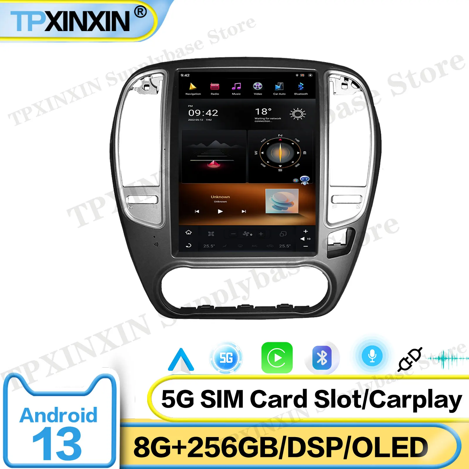 Intelligent Qualcomm Car Radio With Carplay Android 13 Screen For Nissan Sylphy 2006-2011 GPS Navigation Upgrade IPS Head Unit
Intelligent Qualcomm Car Radio With Carplay Android 13 Screen For Nissan Sylphy 2006-2011 GPS Navigation Upgrade IPS Head Unit