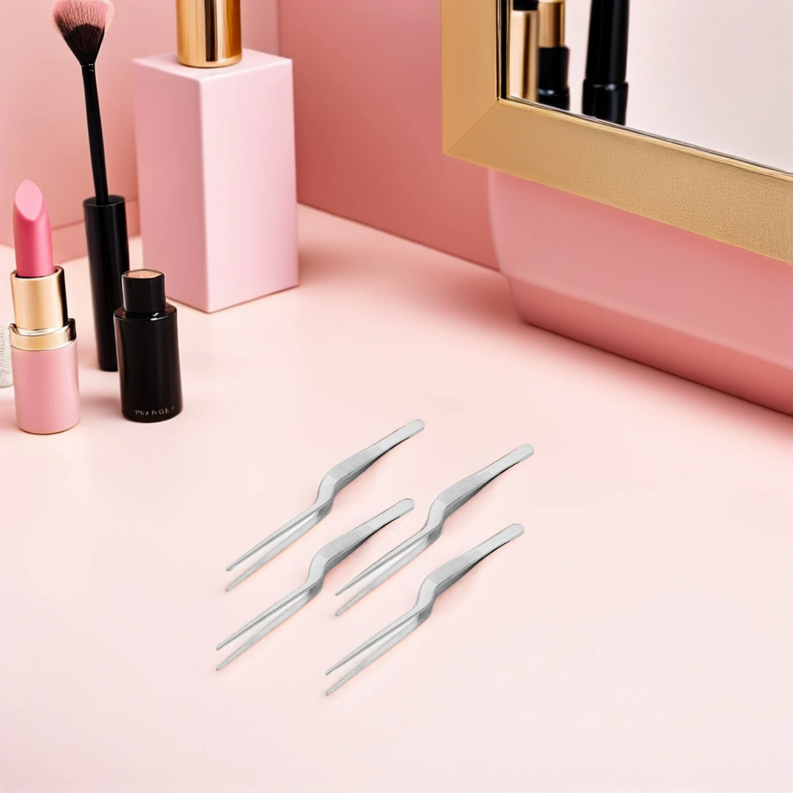 4 шт. изогнутые пинцеты, инструмент для удаления ушной серы, ушные щипцы из нержавеющей стали, точные инструменты для чистки ушей для дома, путешествий, изогнутые пинцеты 
4 шт. изогнутые пинцеты, инструмент для удаления ушной серы, ушные щипцы из нержавеющей стали, точные инструменты для чистки ушей для дома, путешествий, изогнутые пинцеты